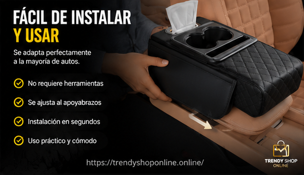 Funda Porta Papel y Vaso para Auto