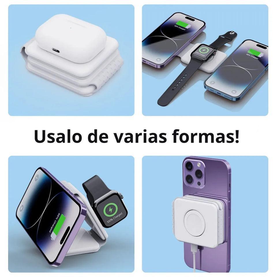 CARGADOR 3 EN 1