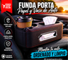 Funda Porta Papel y Vaso para Auto